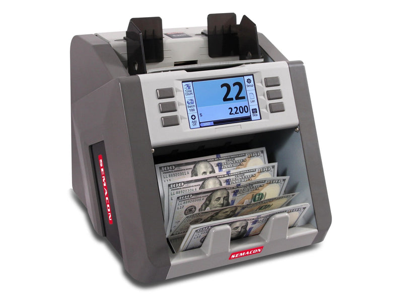 Semacon S-2200 Bank Grade Single Pocket Currency Discriminator S2200
