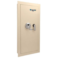 Barska AX12880 Biometric Wall Safe White Left Hand Swing