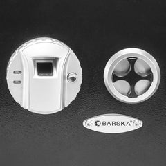 Barska BRAX13034 Left Opening Biometric Wall Safe - Refurbished