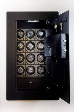 BlumSafe 301504-US Luxury Watch Winder Wall Safe USA Built Gen 2.0