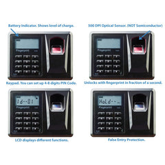 Viking VS-12BL Biometric Wall Mounted Safe