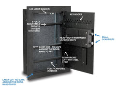 Viking VS-52BLX Hidden in Wall Safe Biometric Safe